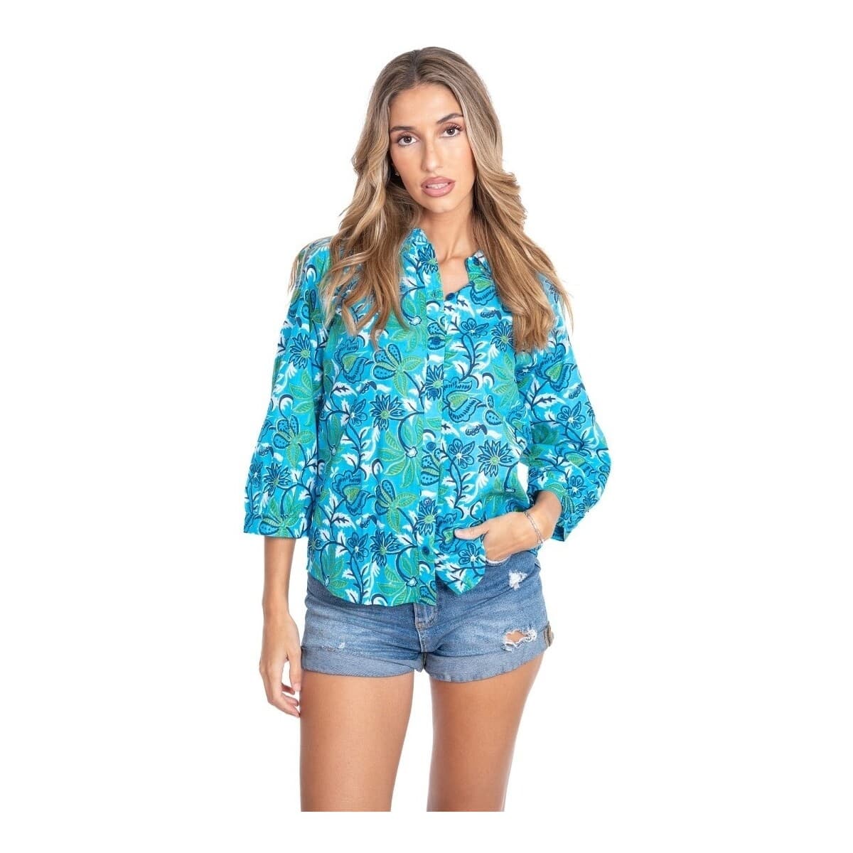 Women's Shirts Isla Bonita By Sigris Blue