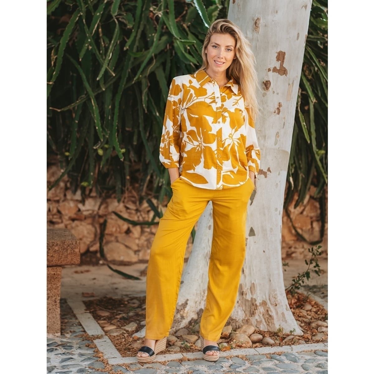 Women's Pants Isla Bonita By Sigris Orange