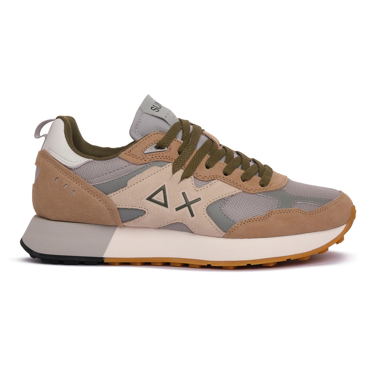 Men's Sneakers Sun68 Beige