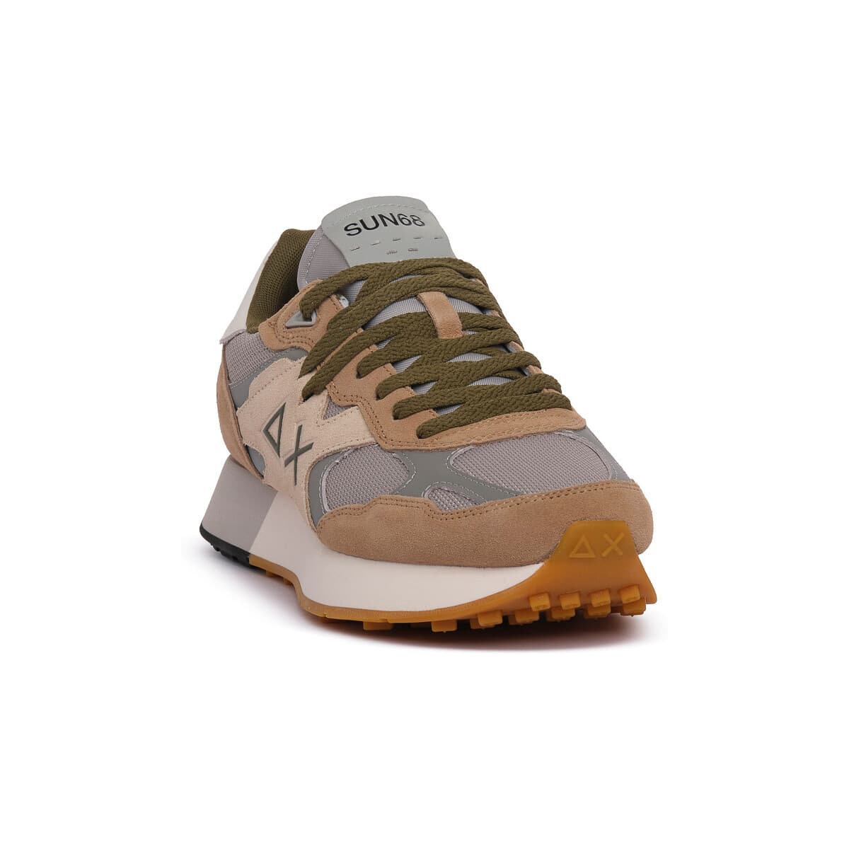 Men's Sneakers Sun68 Beige