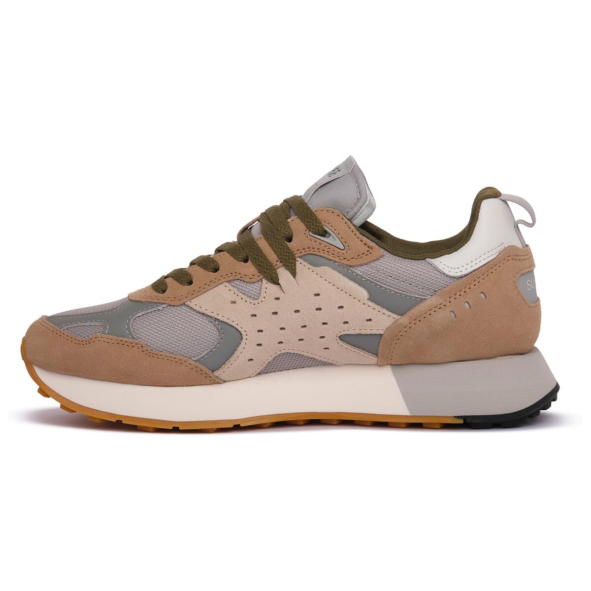 Men's Sneakers Sun68 Beige