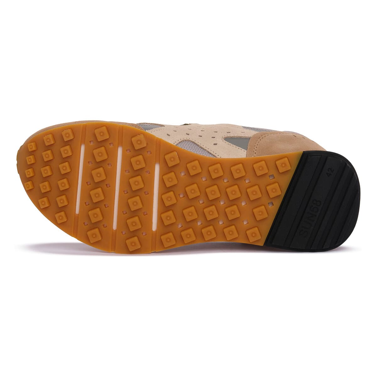 Men's Sneakers Sun68 Beige