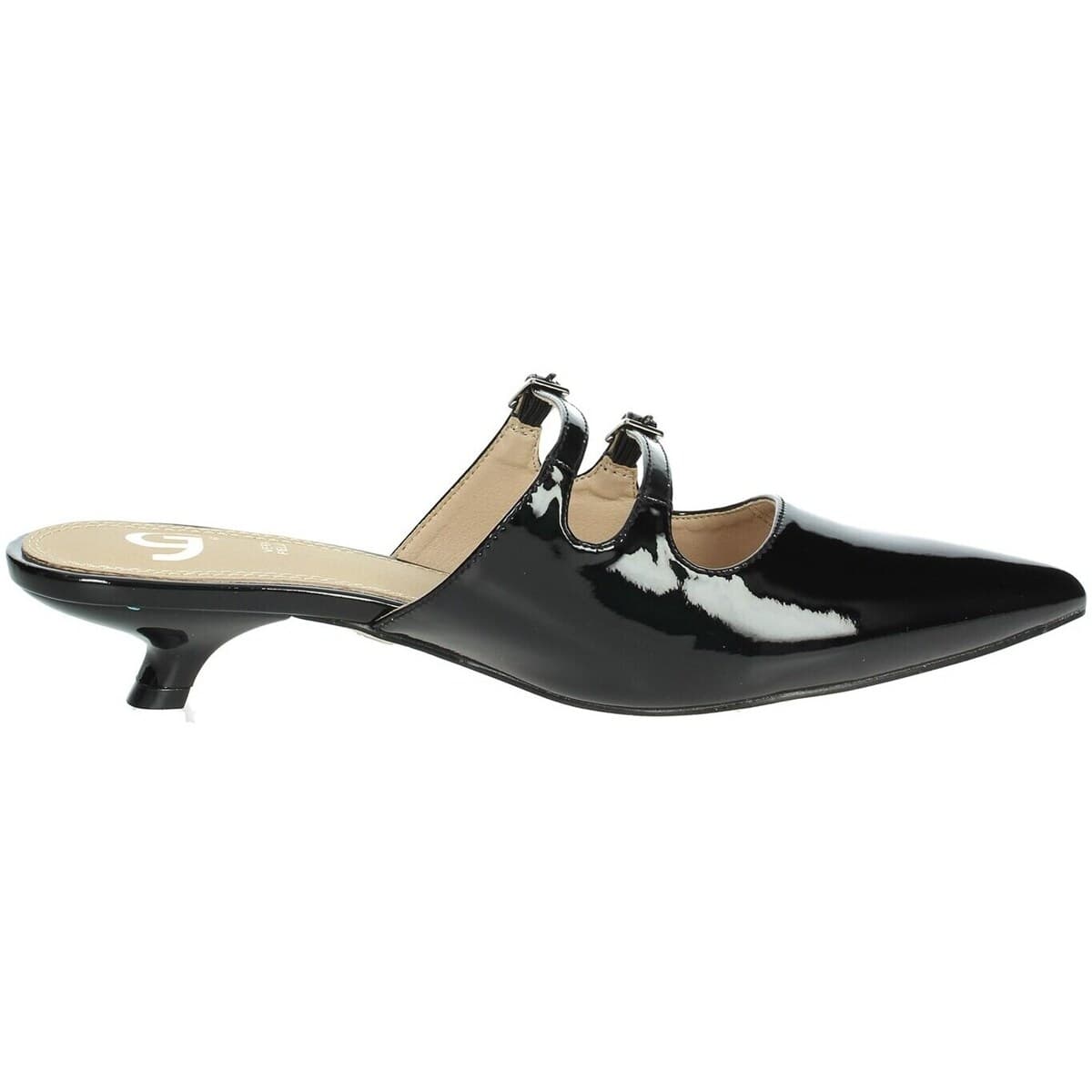 Women's Flip Flops Gold&gold Black