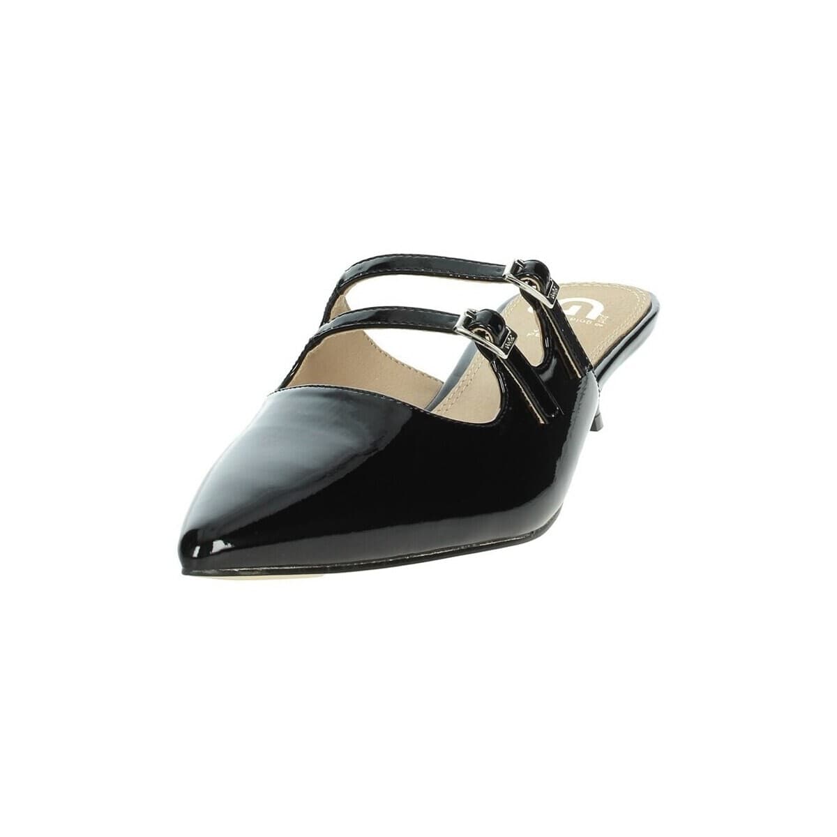 Women's Flip Flops Gold&gold Black