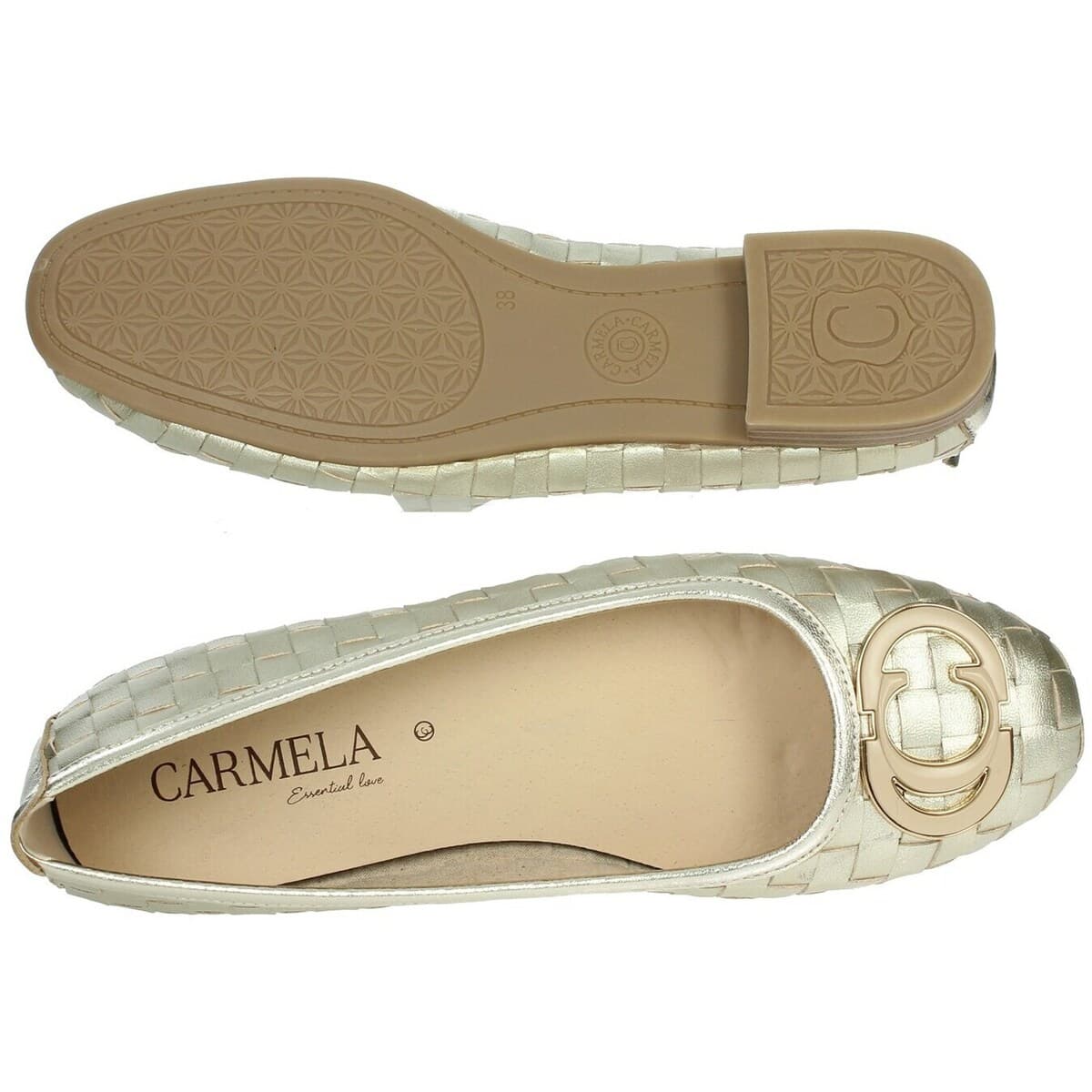 Women's Ballet Flats Carmela Gold