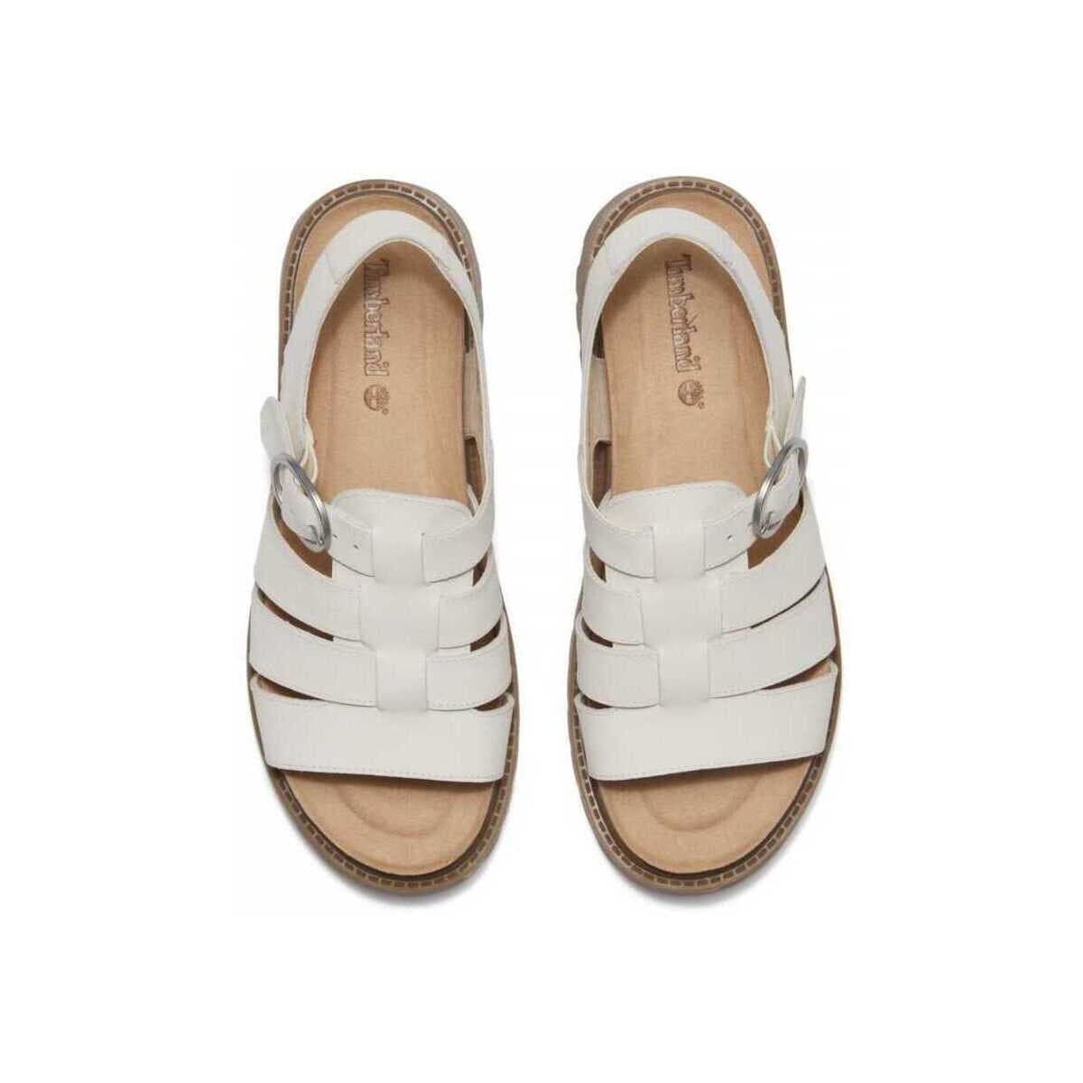 Women's Platforms Timberland White