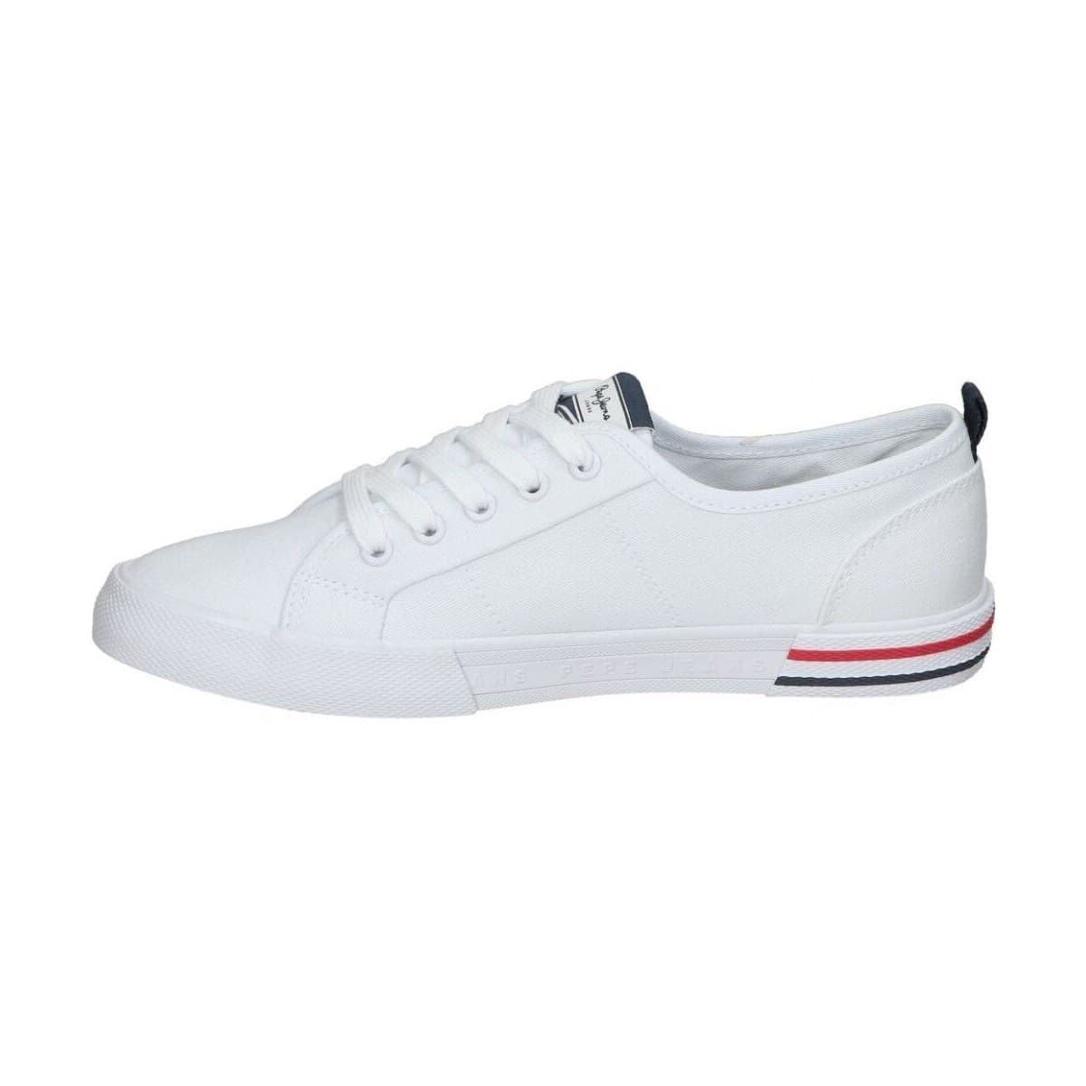 Women's Gym Shoes Pepe Jeans White