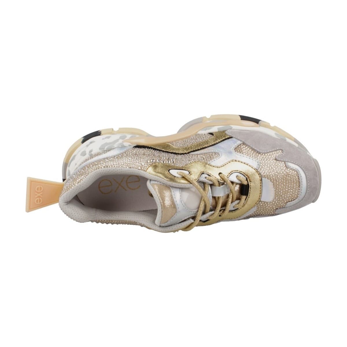 Women's Sneakers Exé Shoes Gold