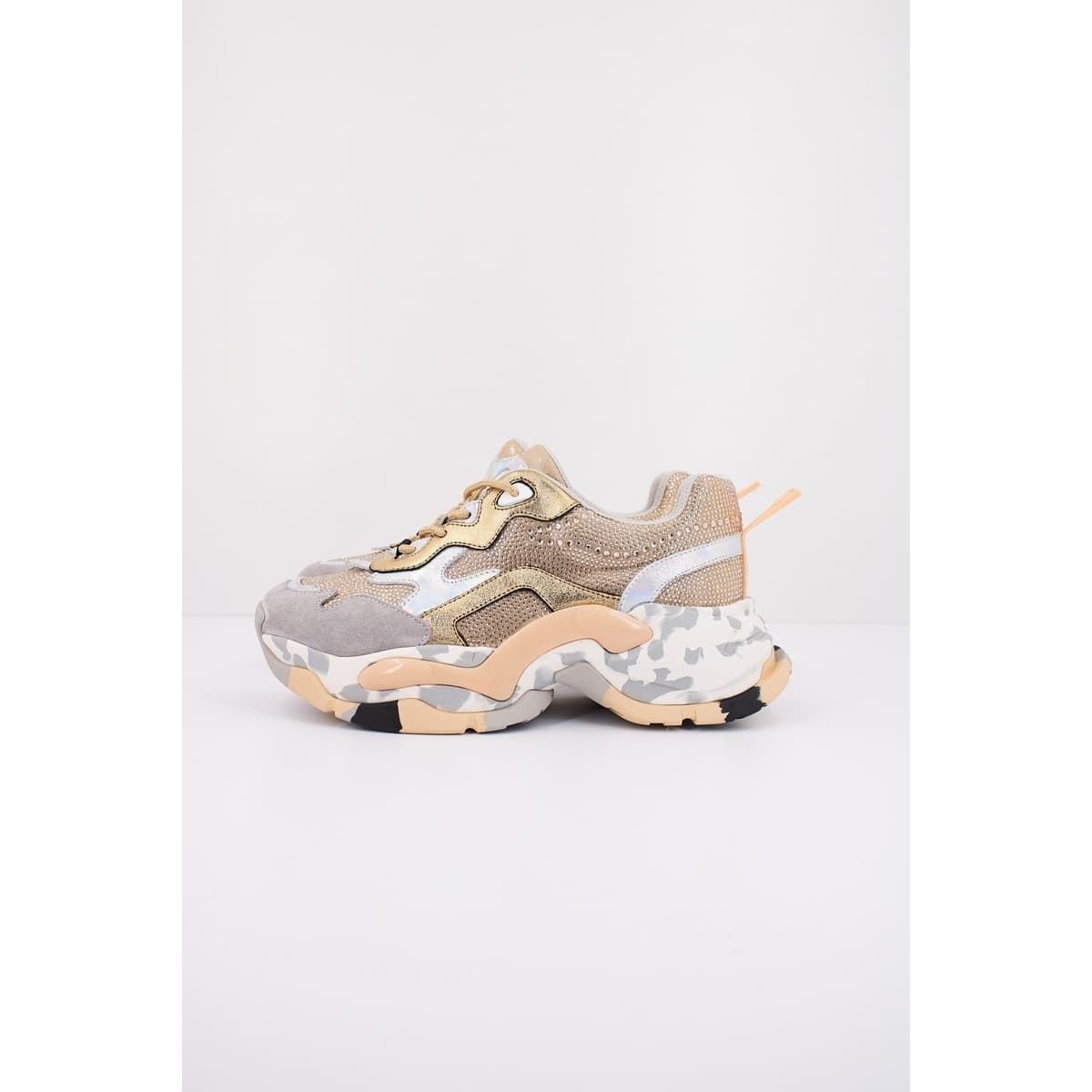 Women's Sneakers Exé Shoes Gold