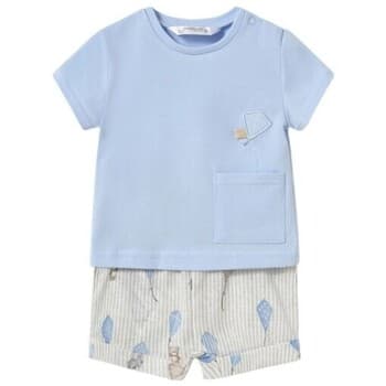 Σετ Mayoral 1202 Conjunto camiseta y pantalón corto Azul