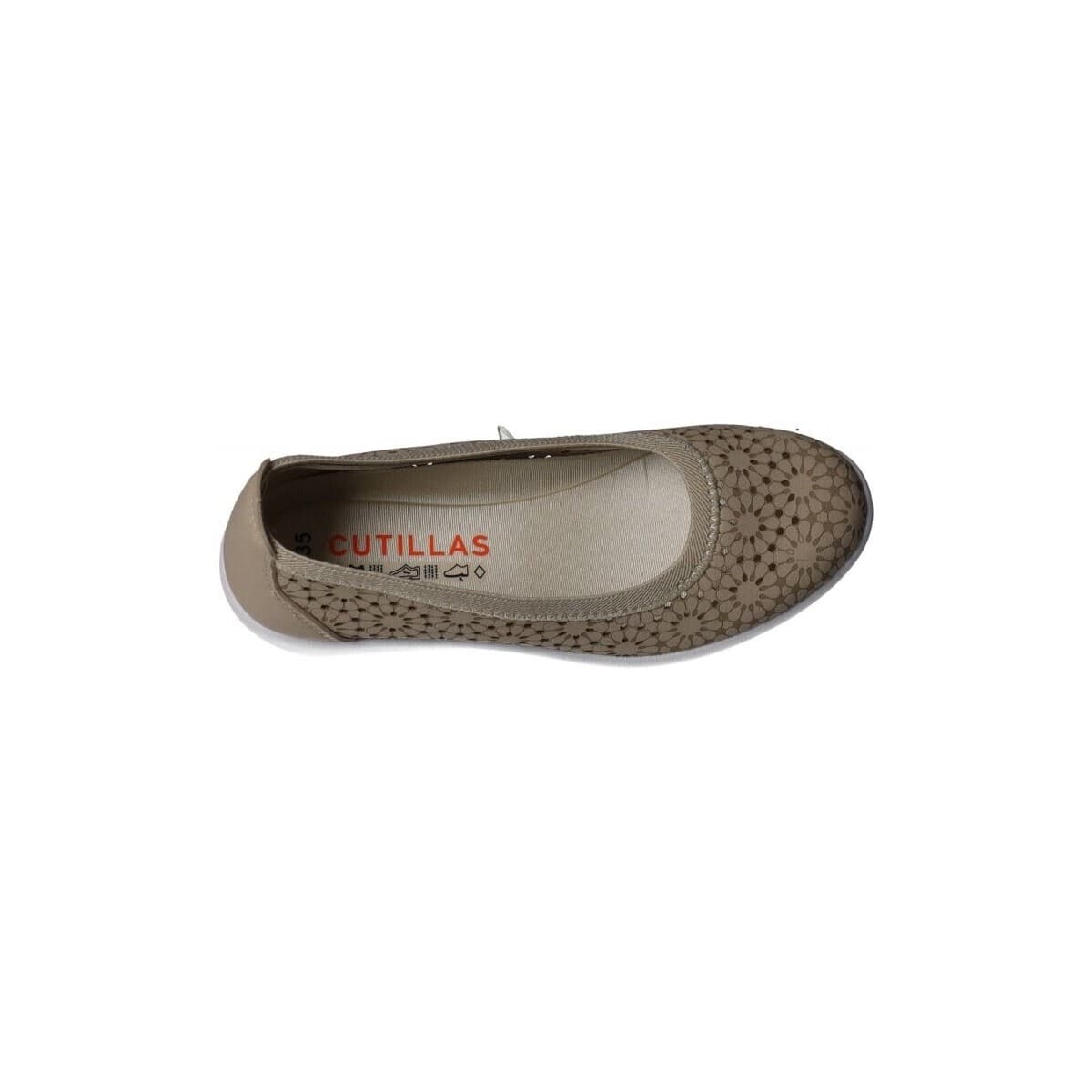 Women's Ballet Flats Doctor Cutillas Gold