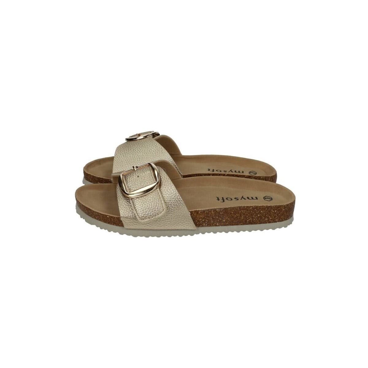 Women's Sandals Mysoft Gold