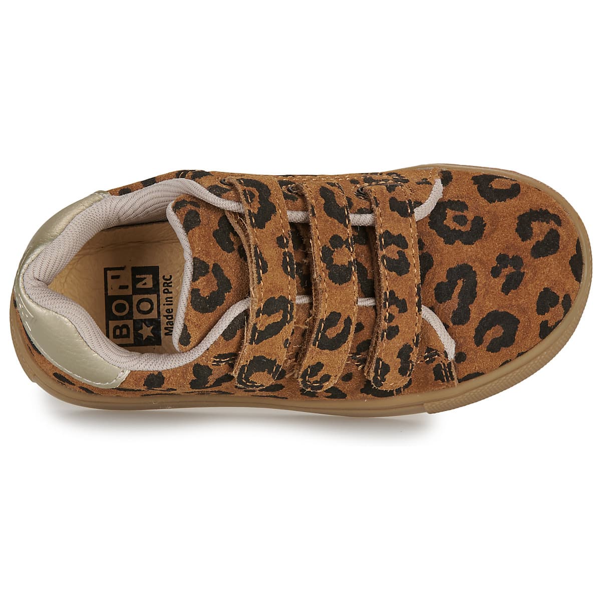 Girls' Sneakers Bonton Brown