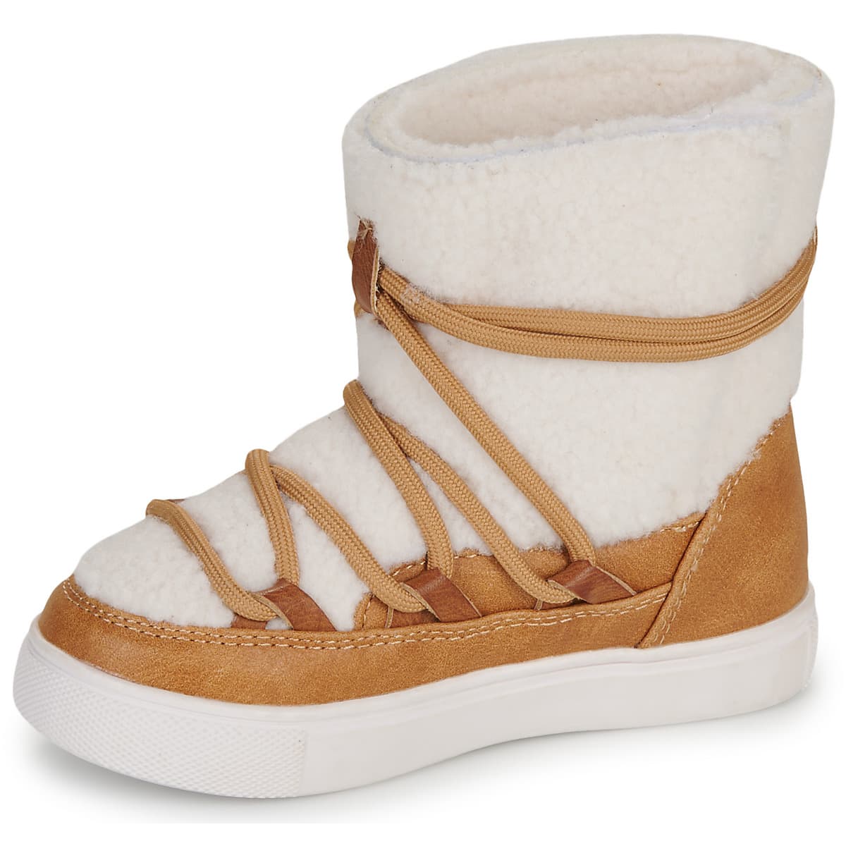 Girls' Outdoor Shoes Bonton Beige