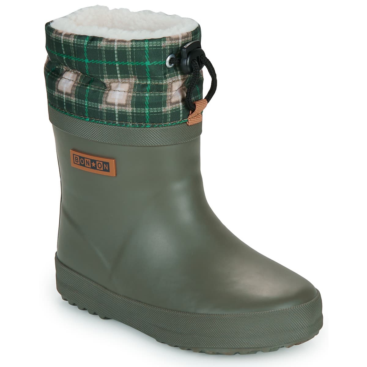 Girls' Wellington Boots Bonton Khaki