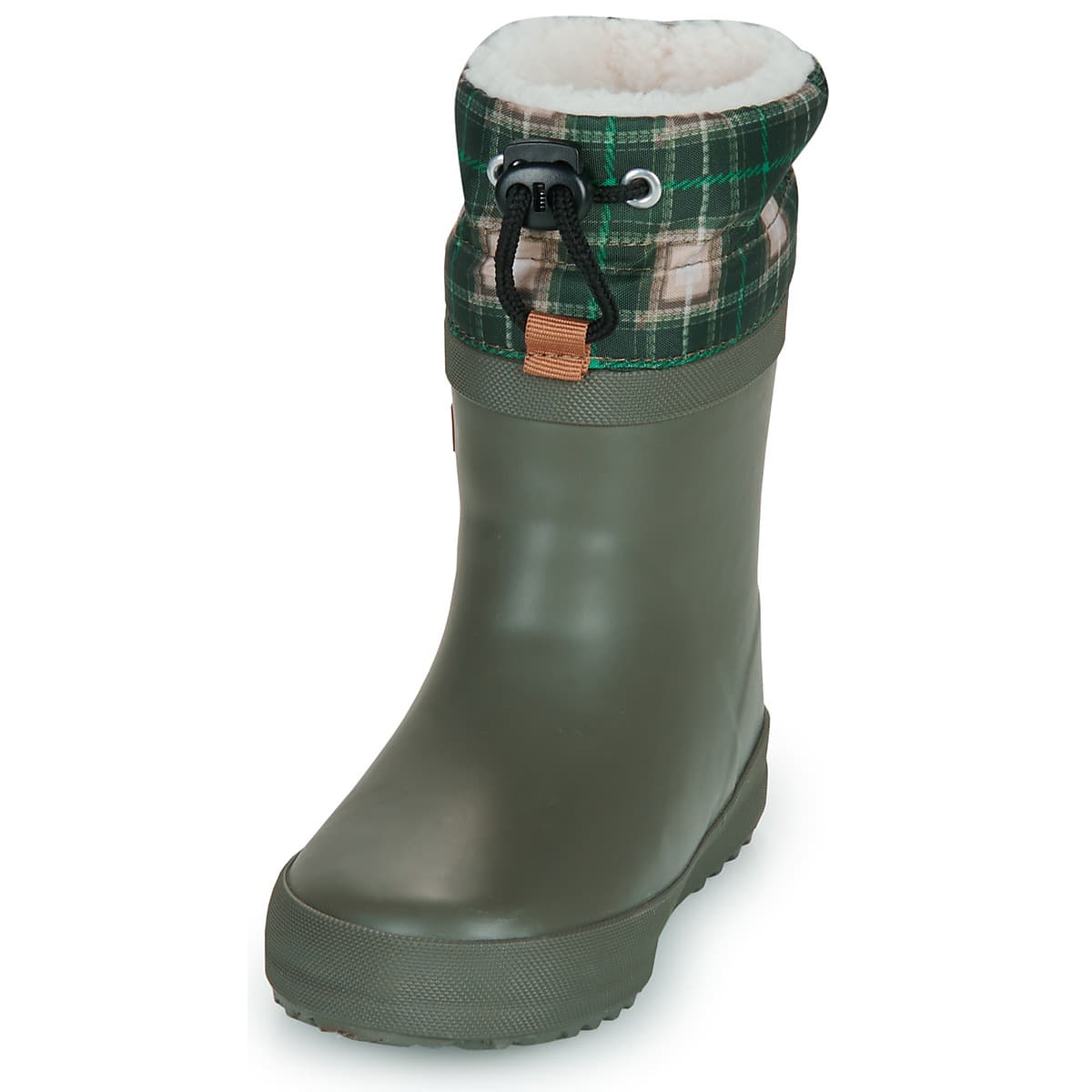 Boys' Wellington Boots Bonton Khaki