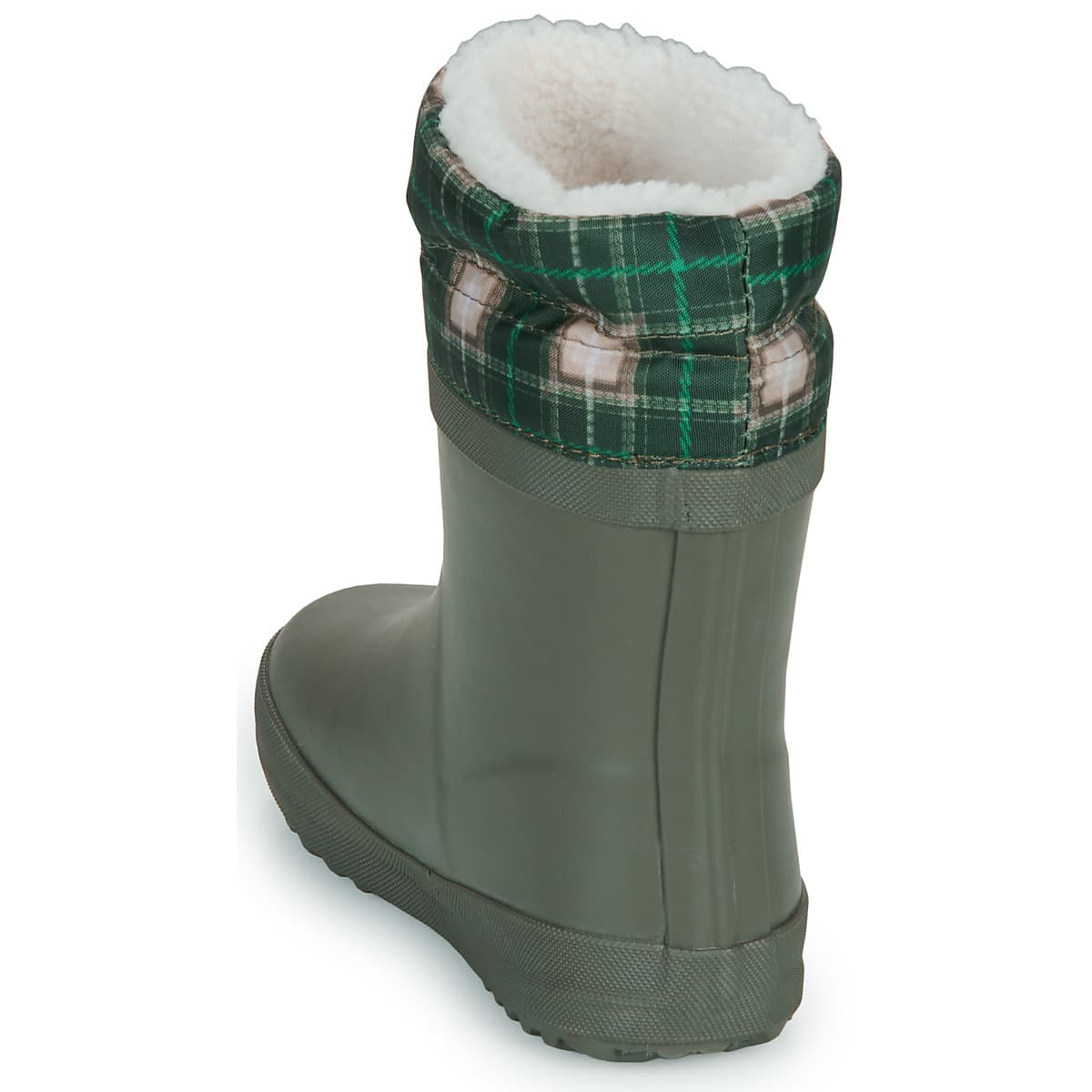 Boys' Wellington Boots Bonton Khaki