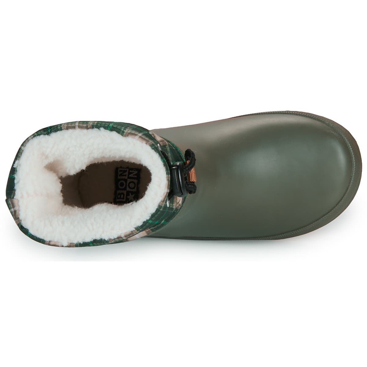 Boys' Wellington Boots Bonton Khaki