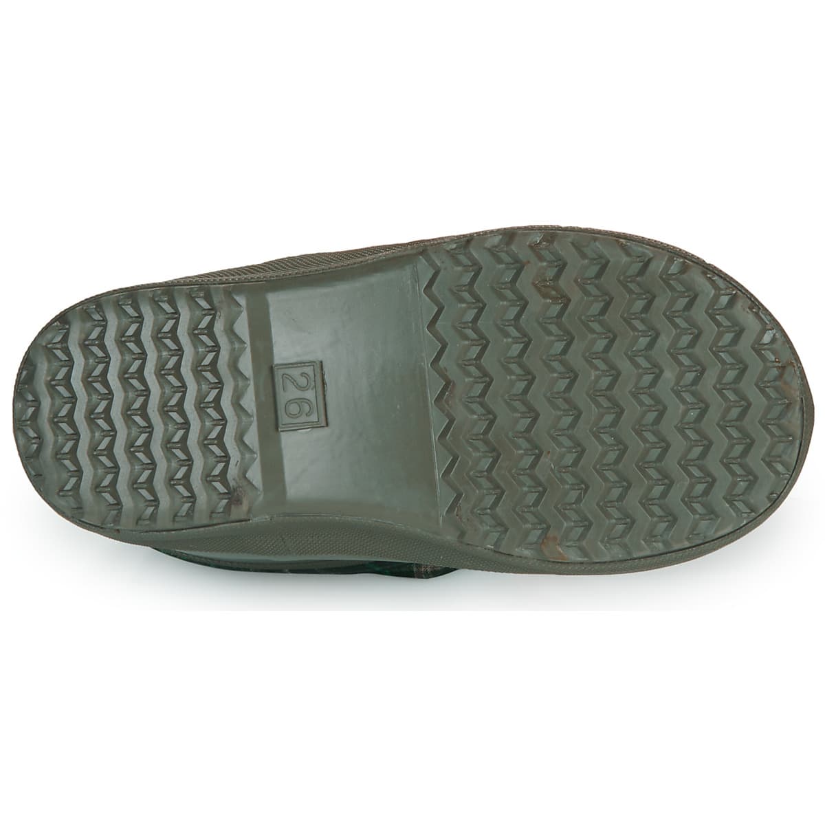 Boys' Wellington Boots Bonton Khaki