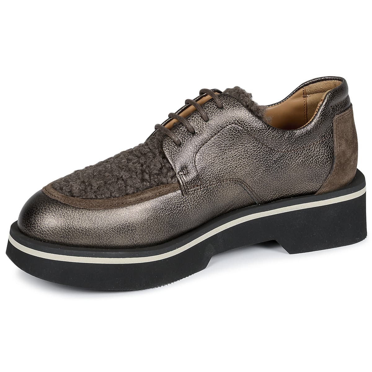 Women's Derby Shoes Casta Gold