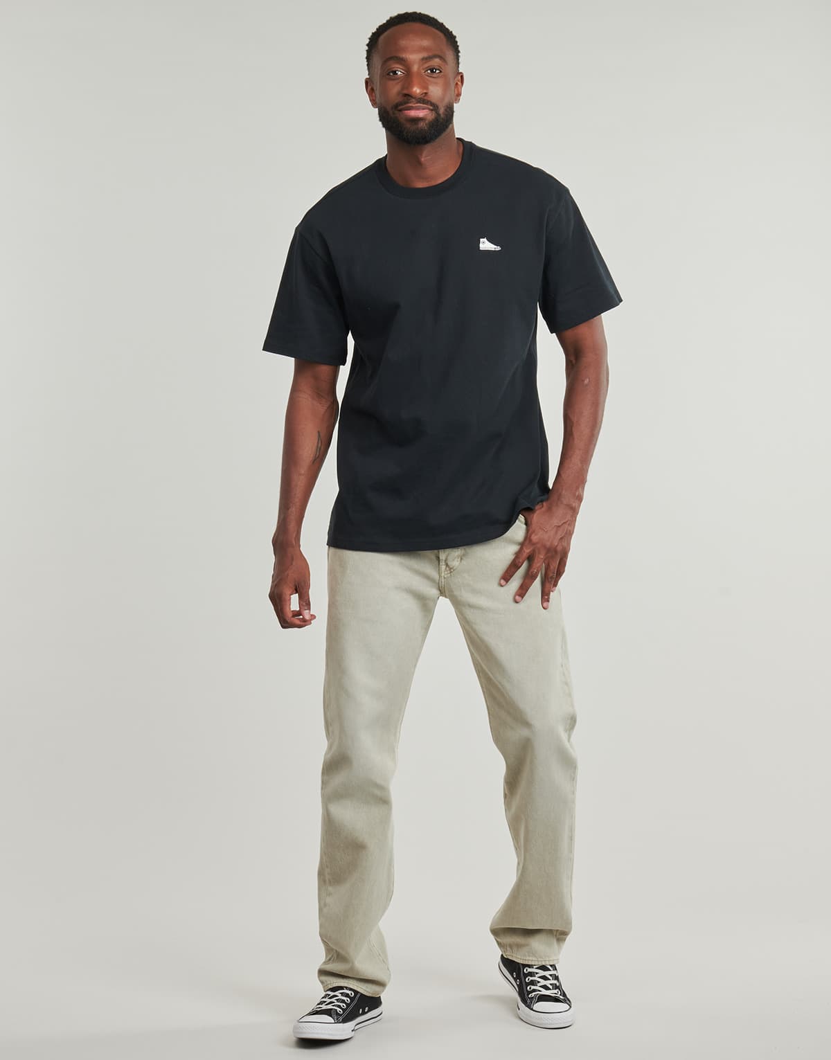 Men's T-Shirts Converse Black