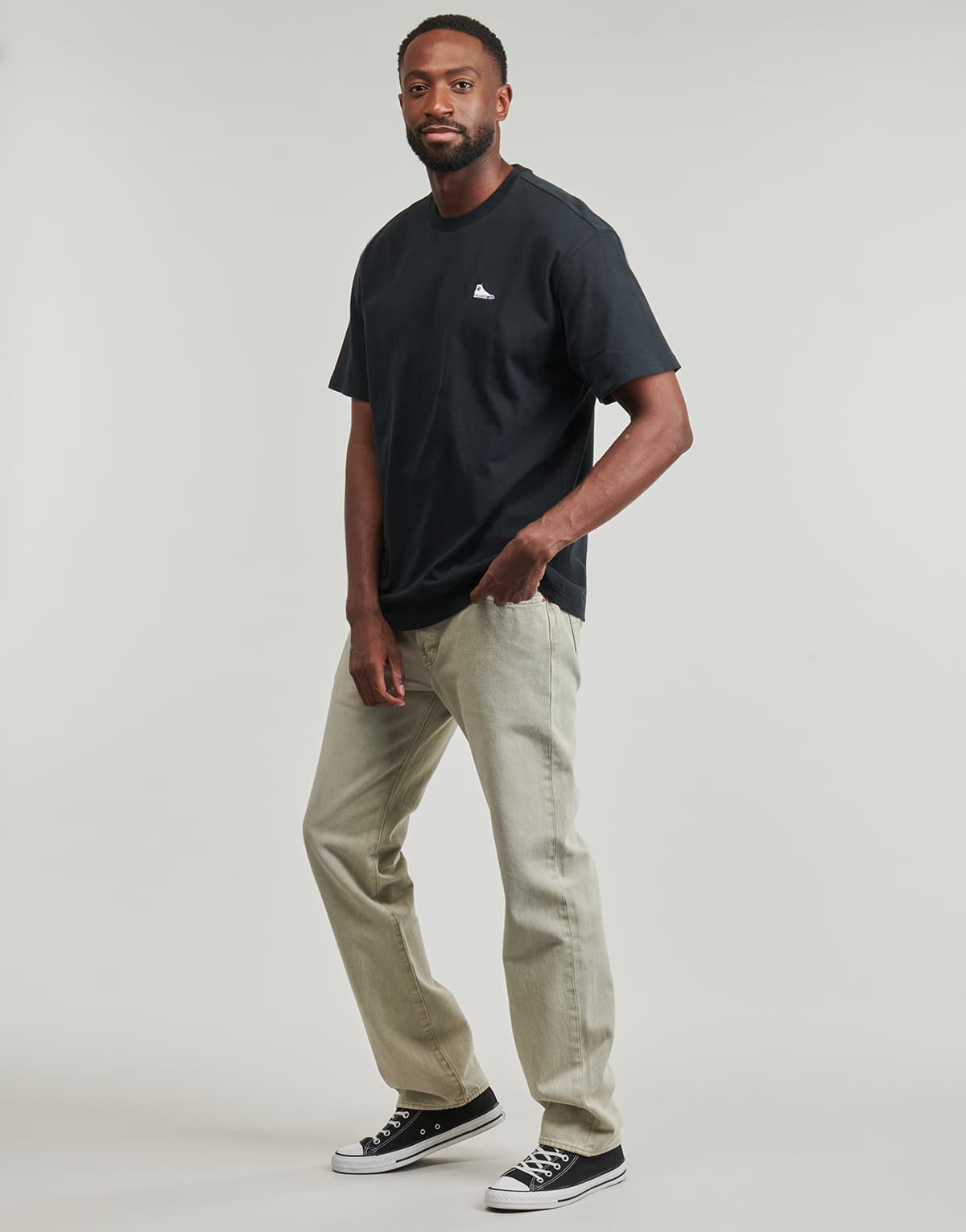 Men's T-Shirts Converse Black