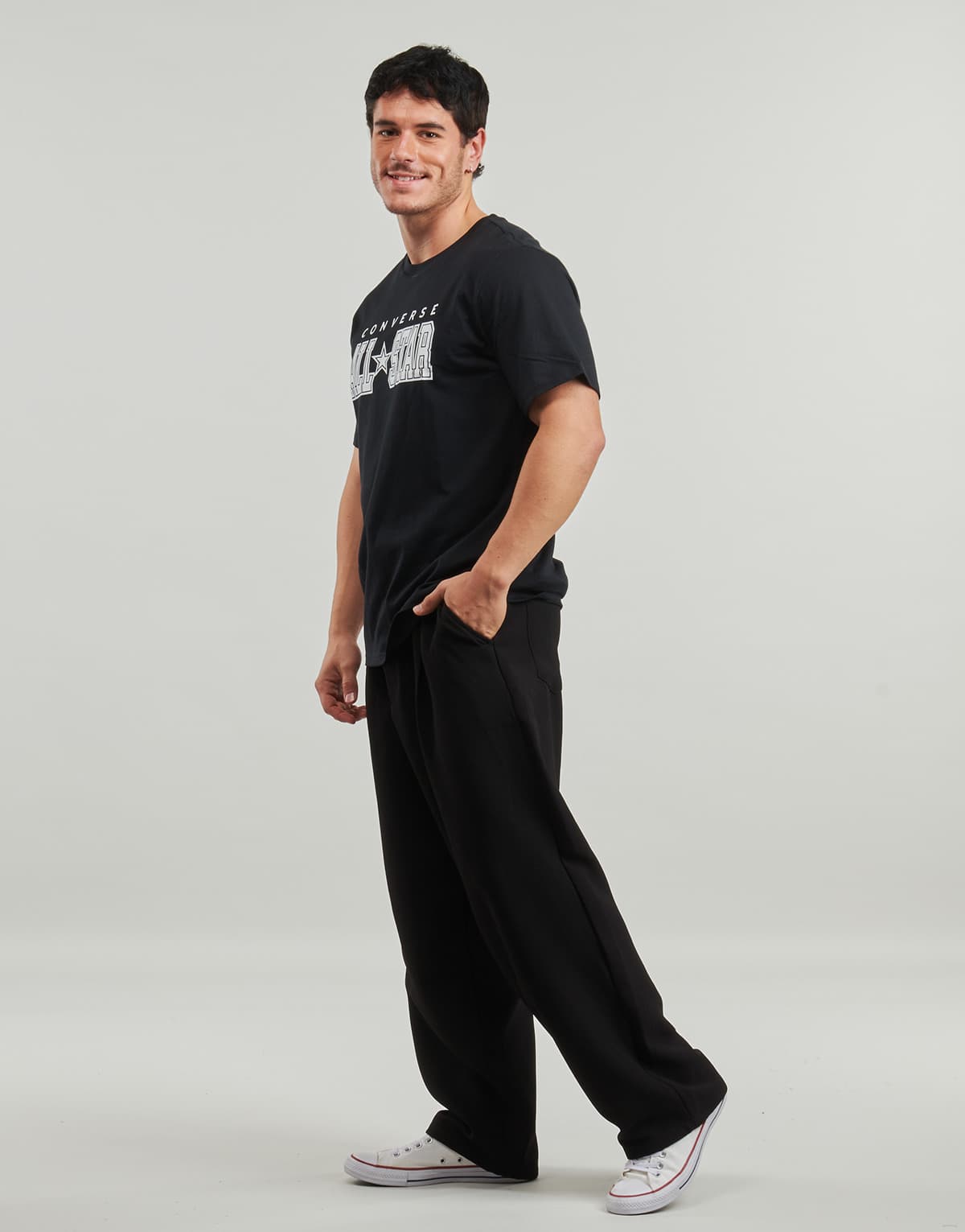 Men's T-Shirts Converse Black