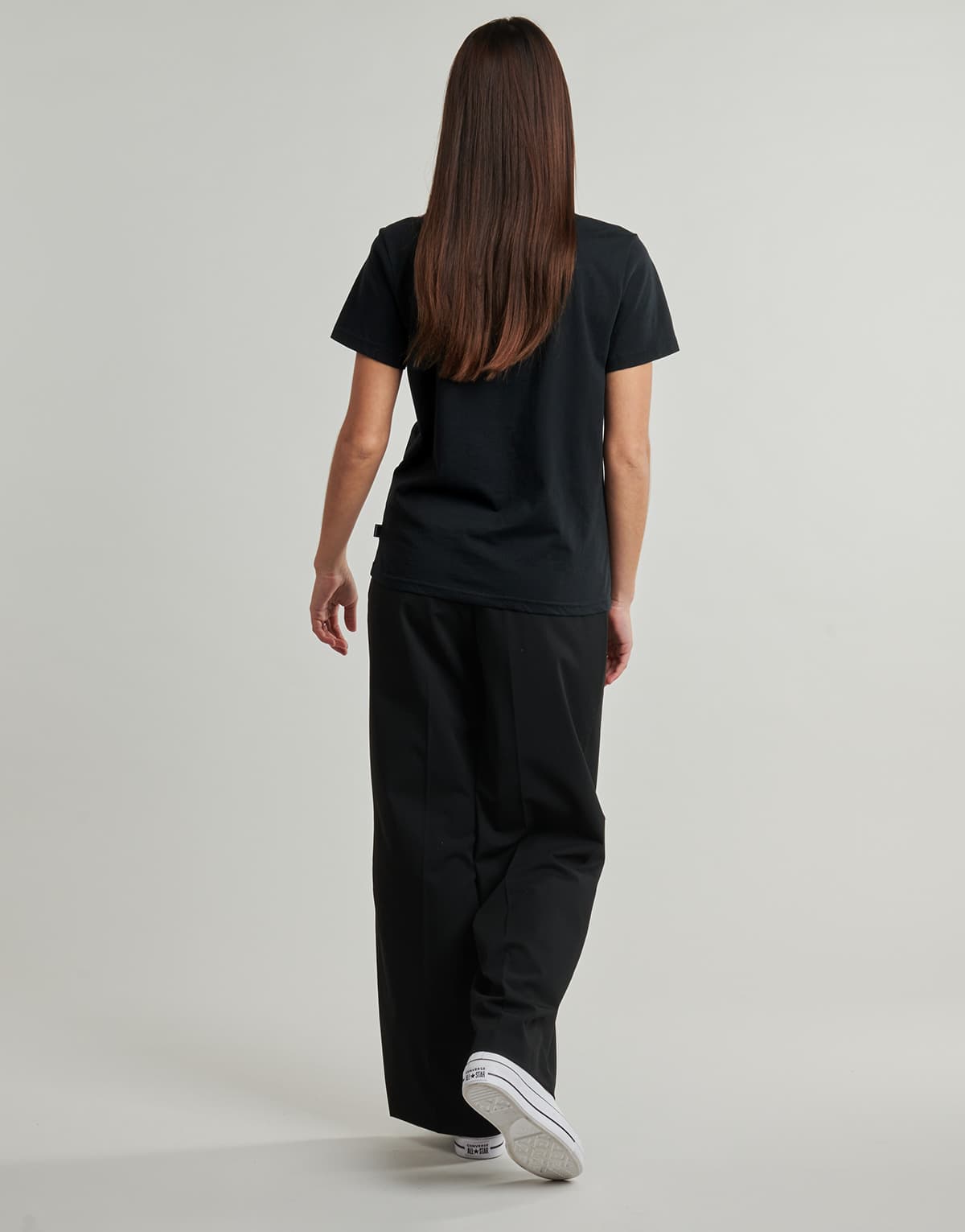 Women's T-Shirts Converse Black