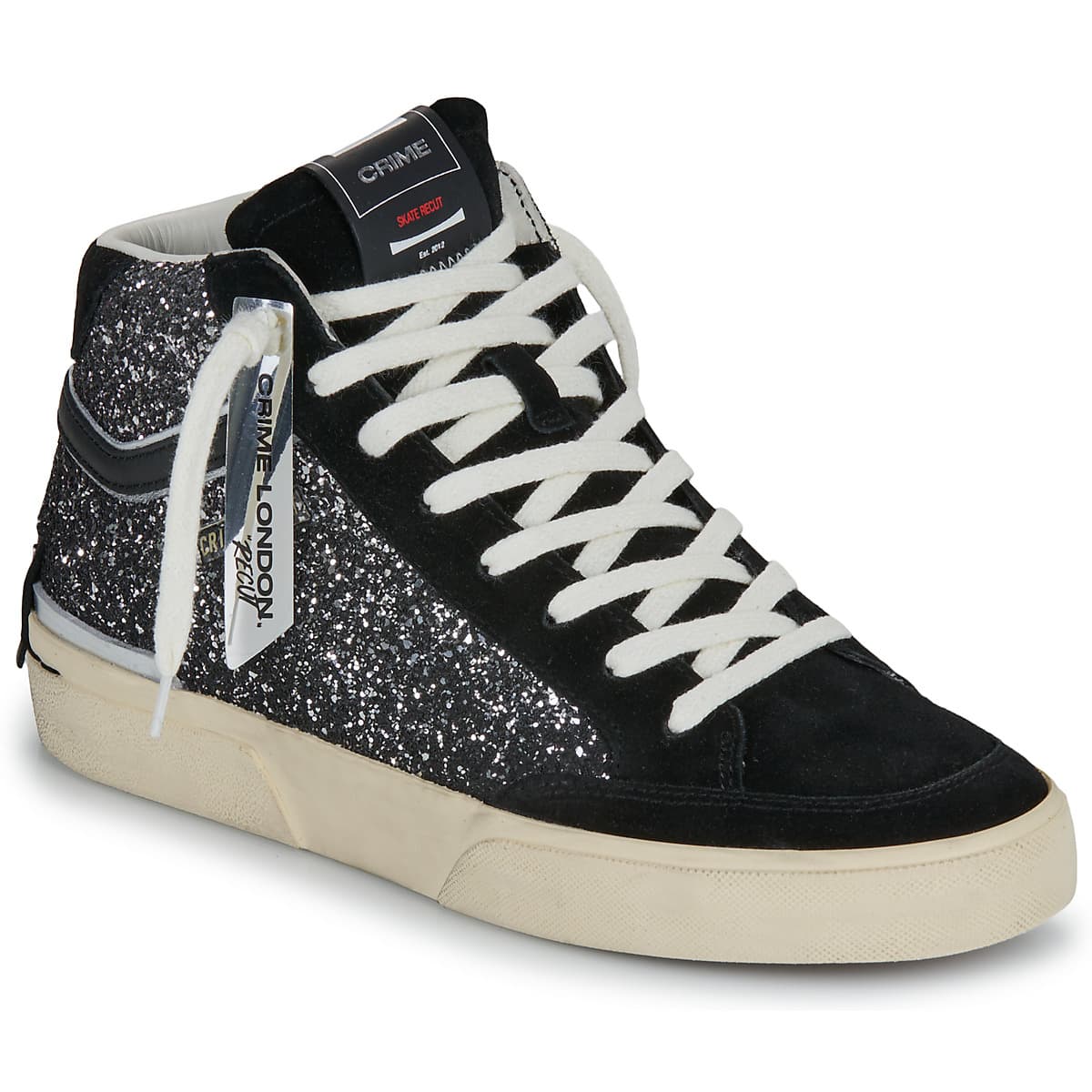 Women's Sneakers Crime London Black