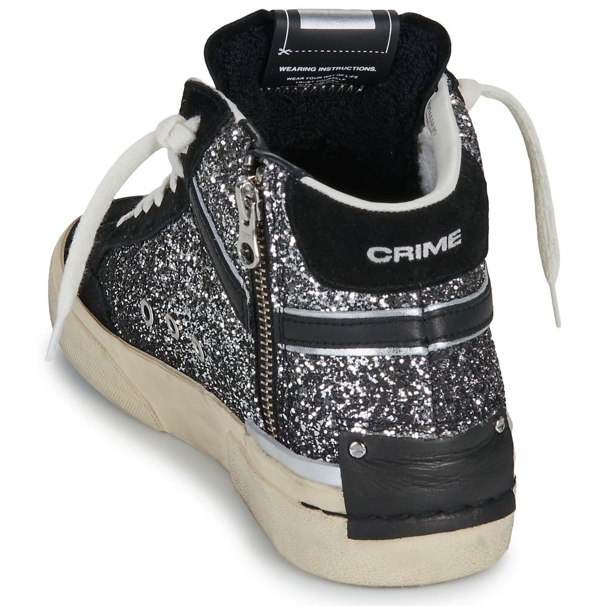 Women's Sneakers Crime London Black