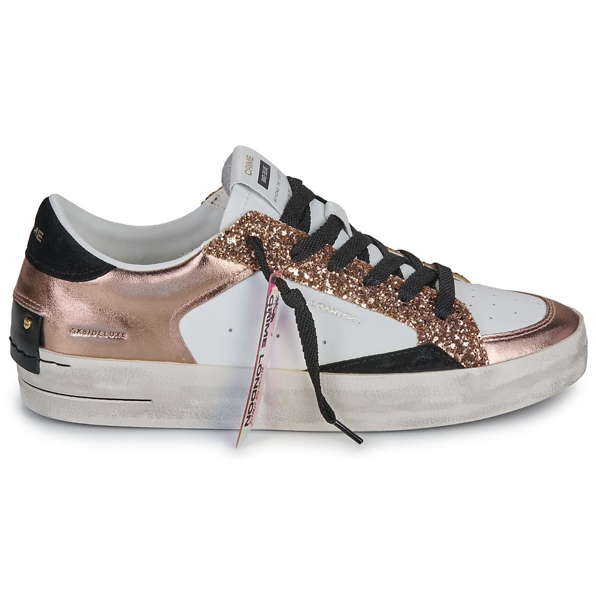 Women's Sneakers Crime London Pink