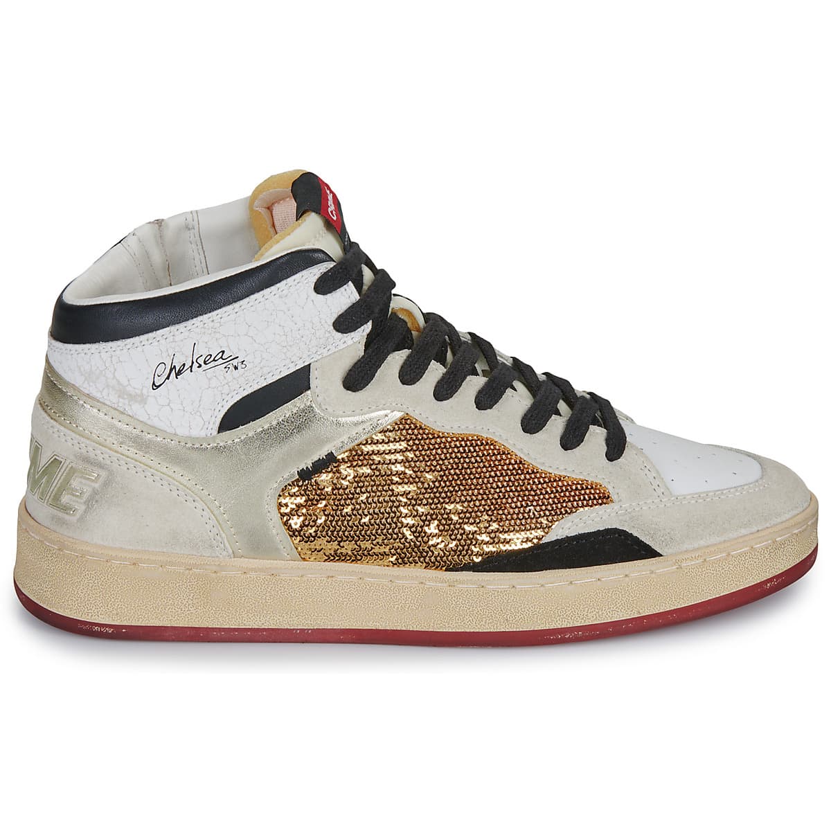 Women's Sneakers Crime London White