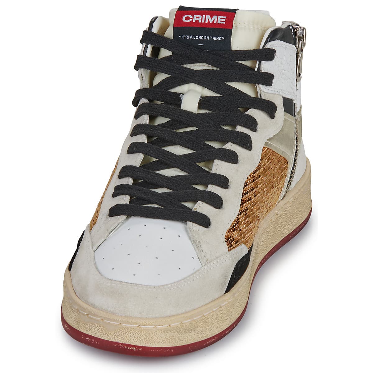 Women's Sneakers Crime London White