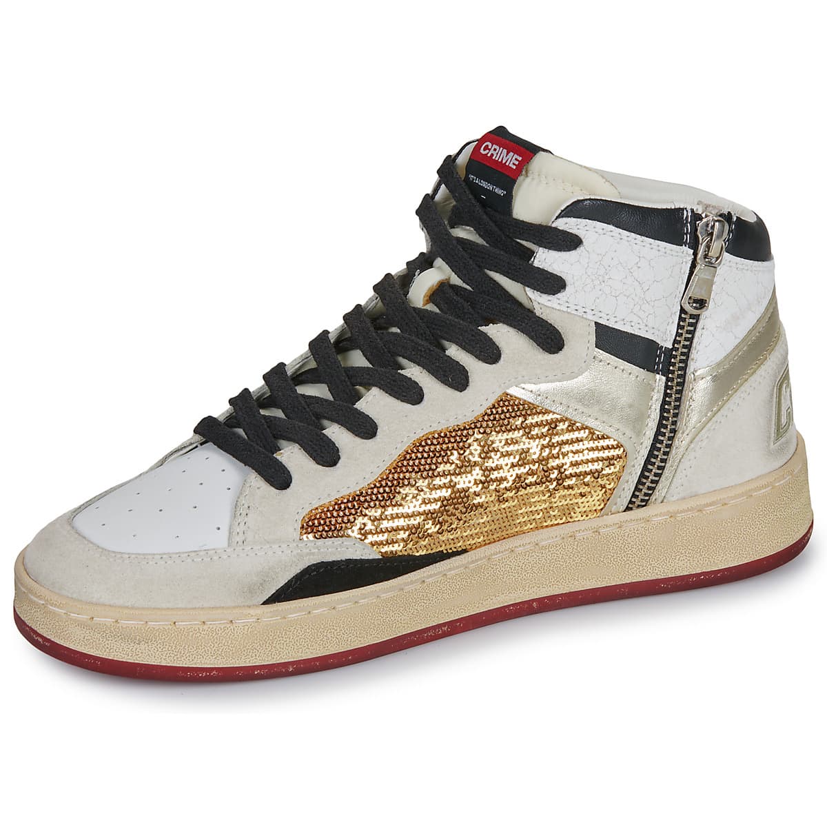 Women's Sneakers Crime London White