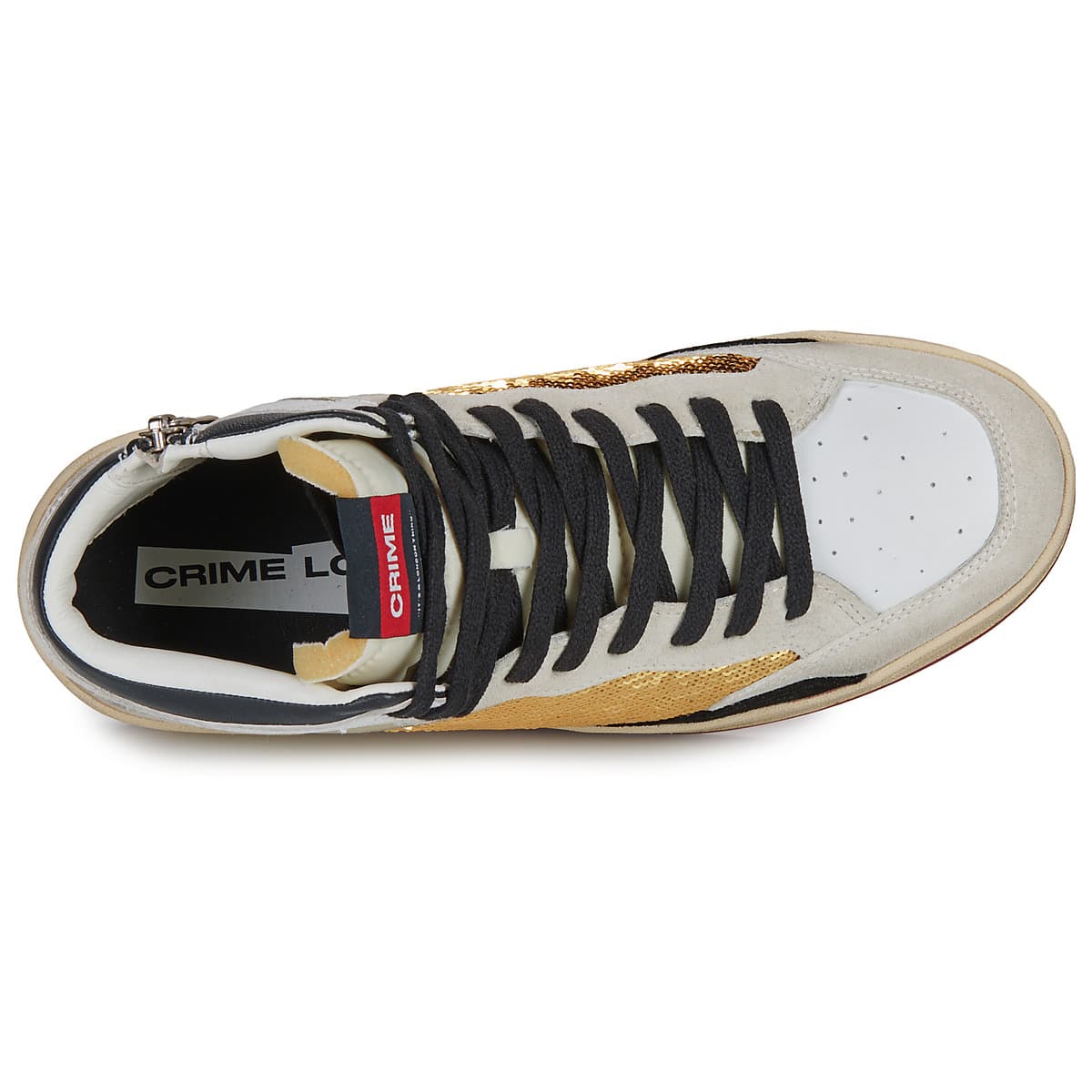 Women's Sneakers Crime London White