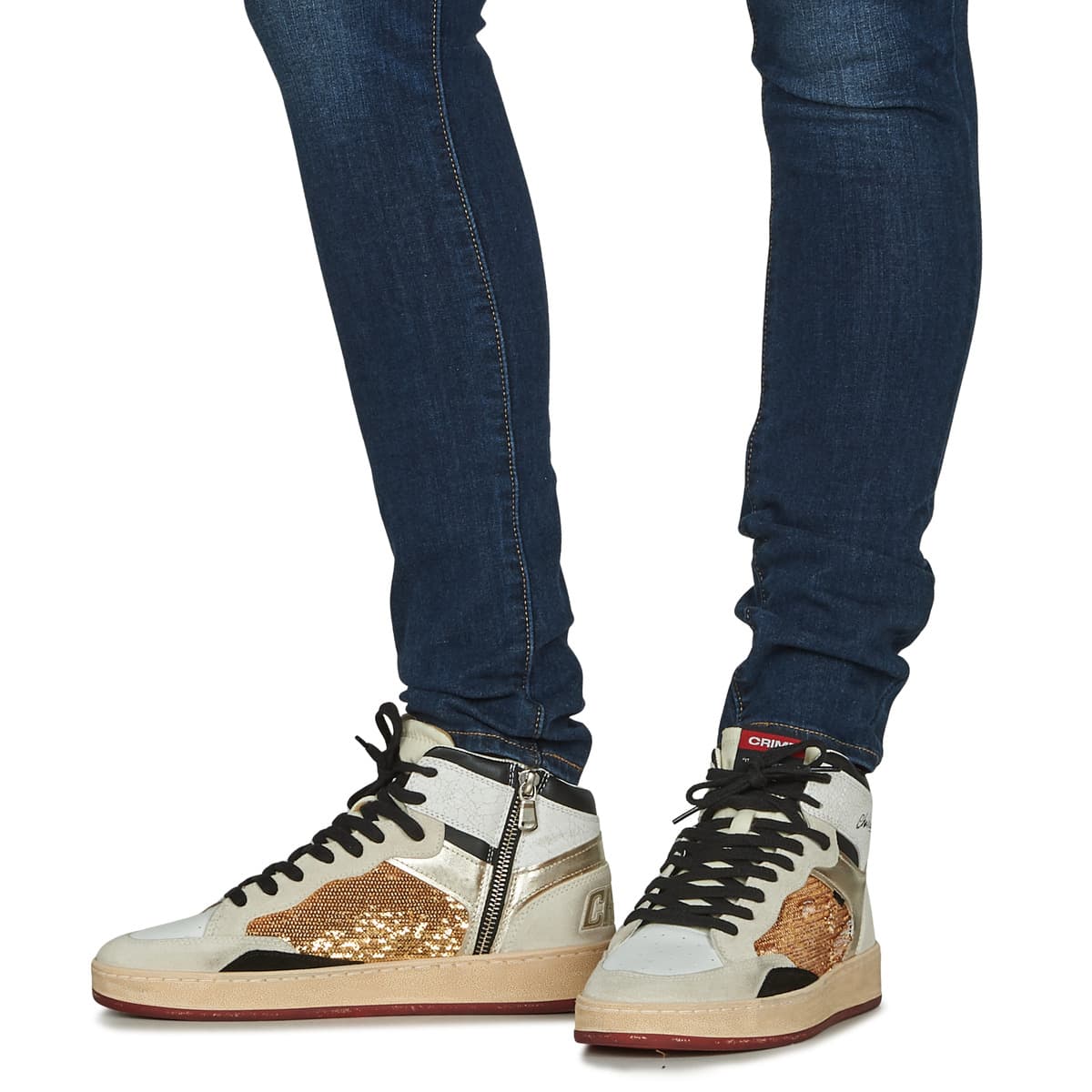 Women's Sneakers Crime London White