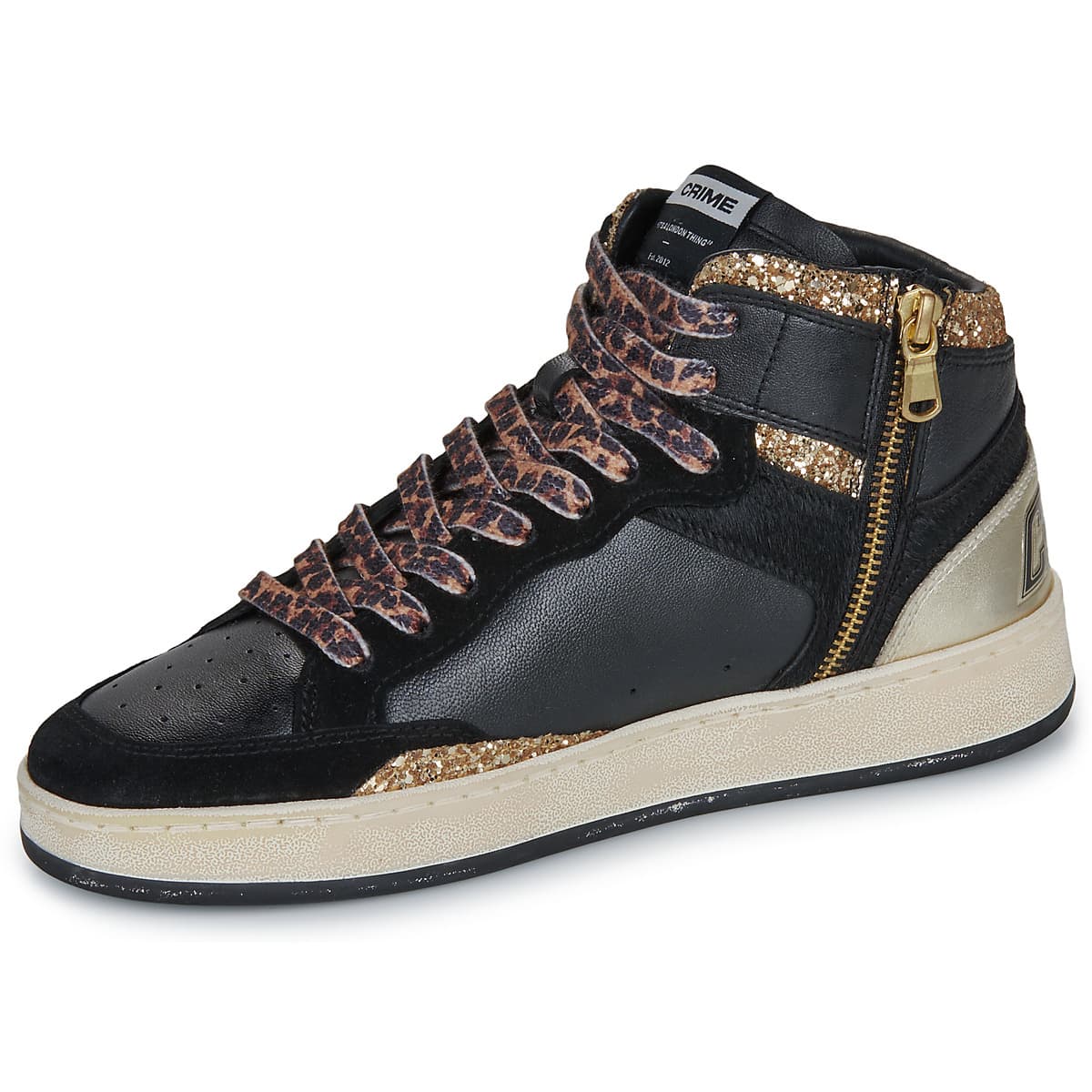 Women's Sneakers Crime London Black