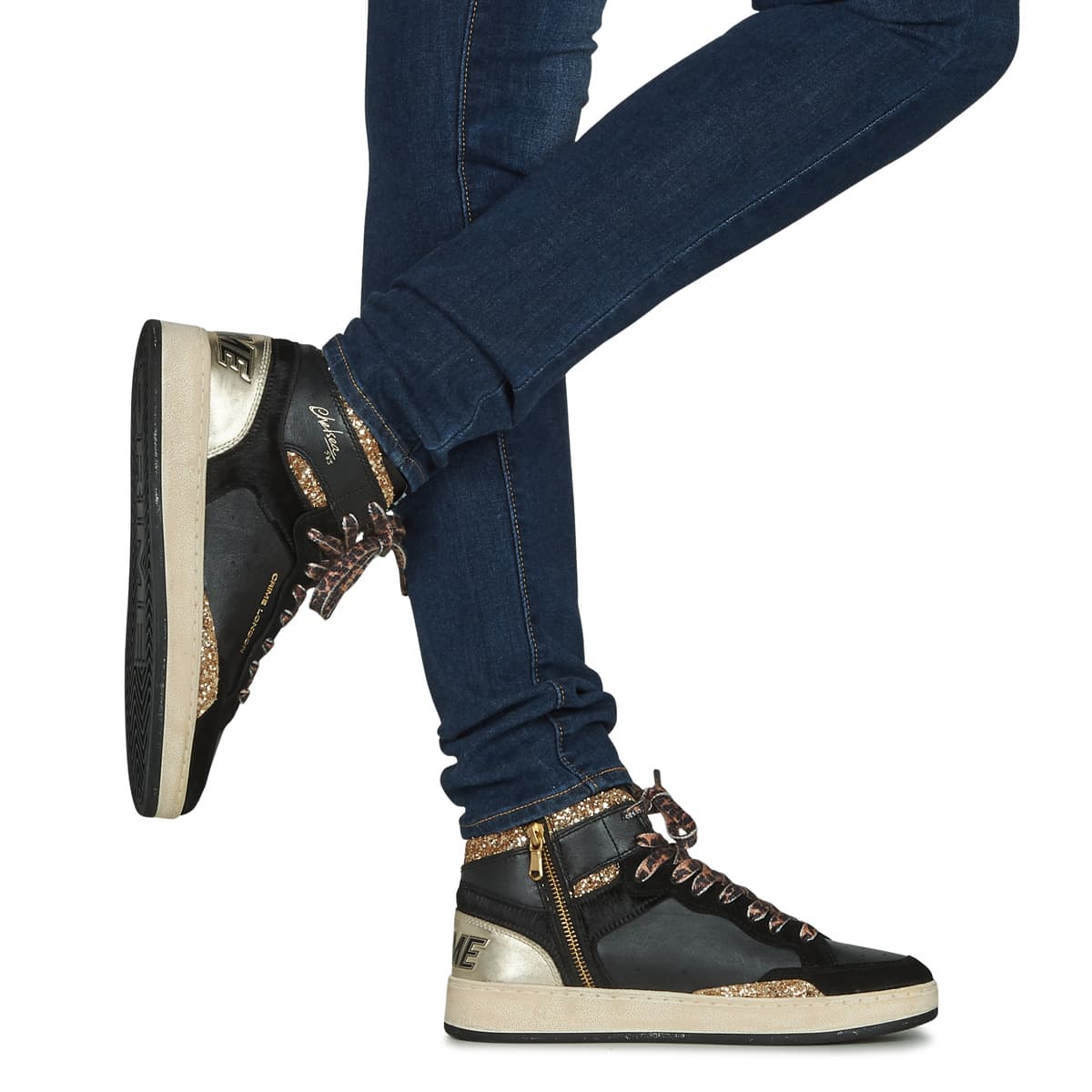 Women's Sneakers Crime London Black