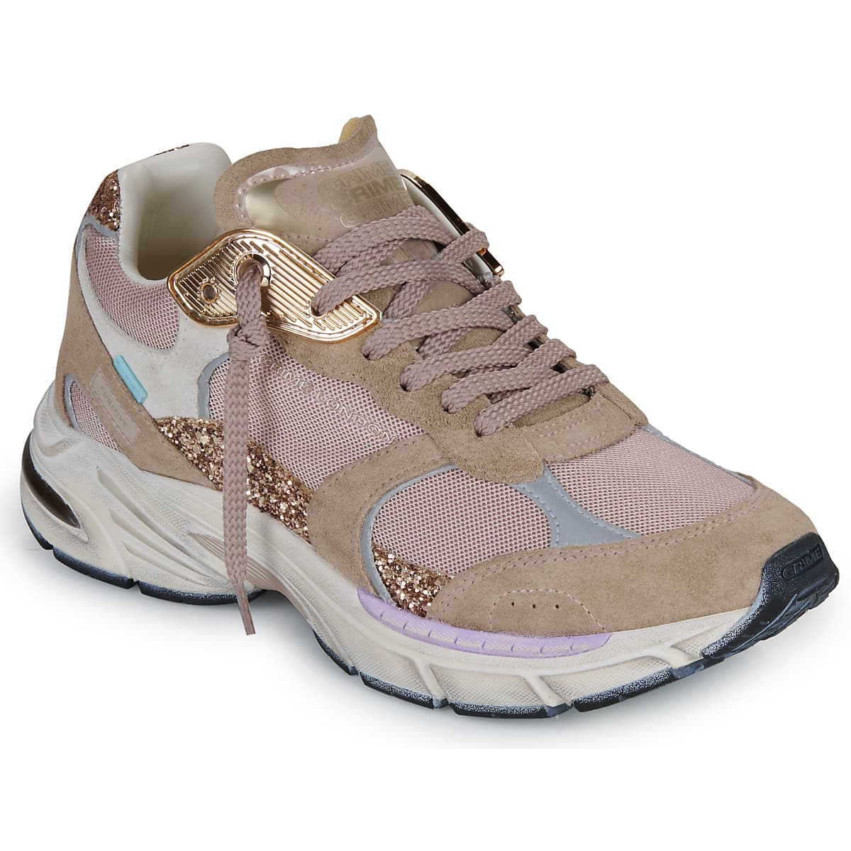 Women's Sneakers Crime London Beige