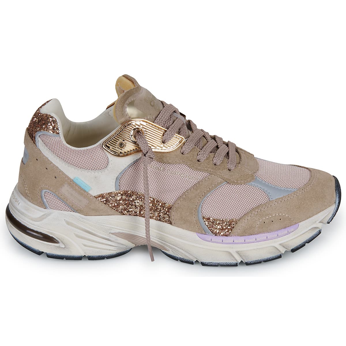 Women's Sneakers Crime London Beige