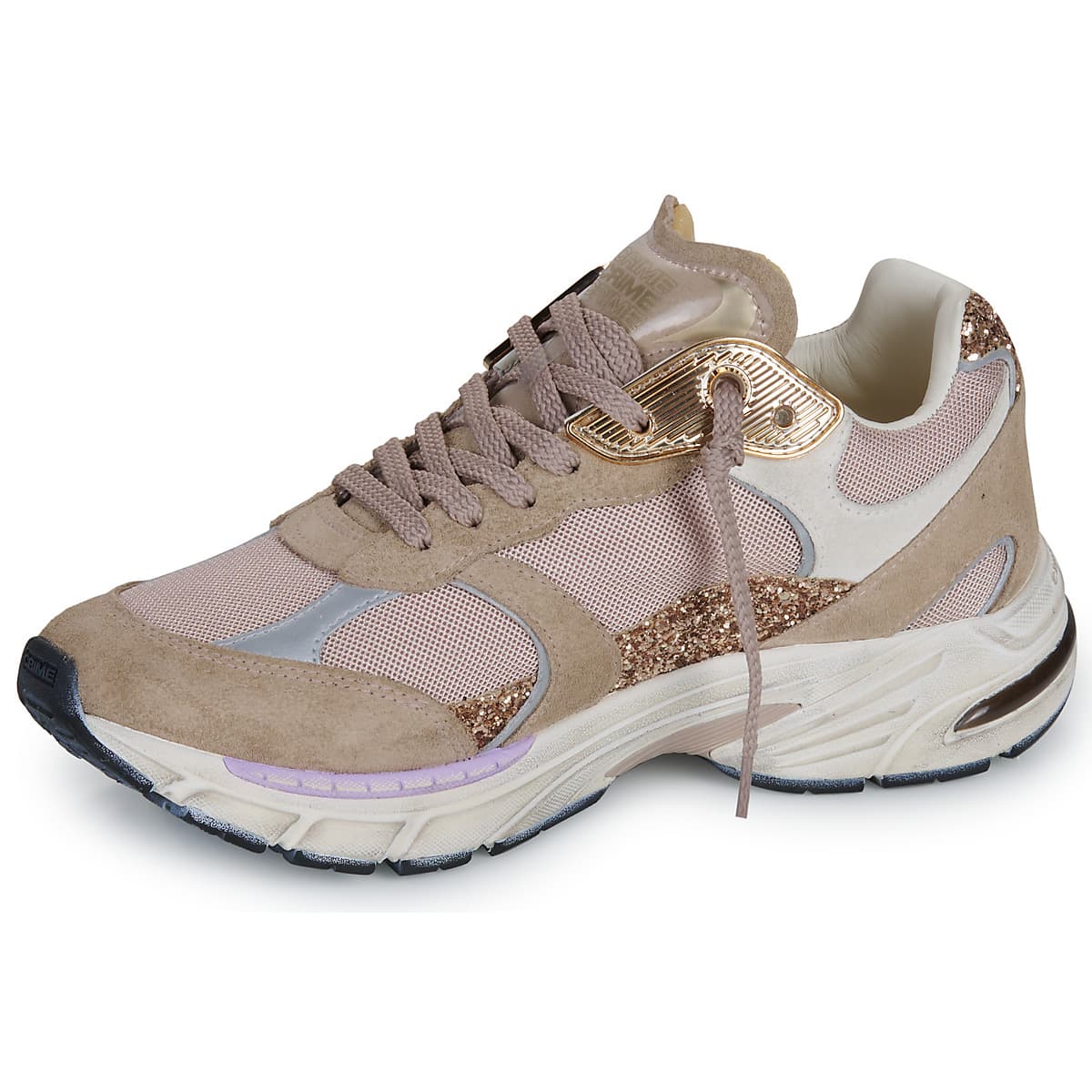 Women's Sneakers Crime London Beige