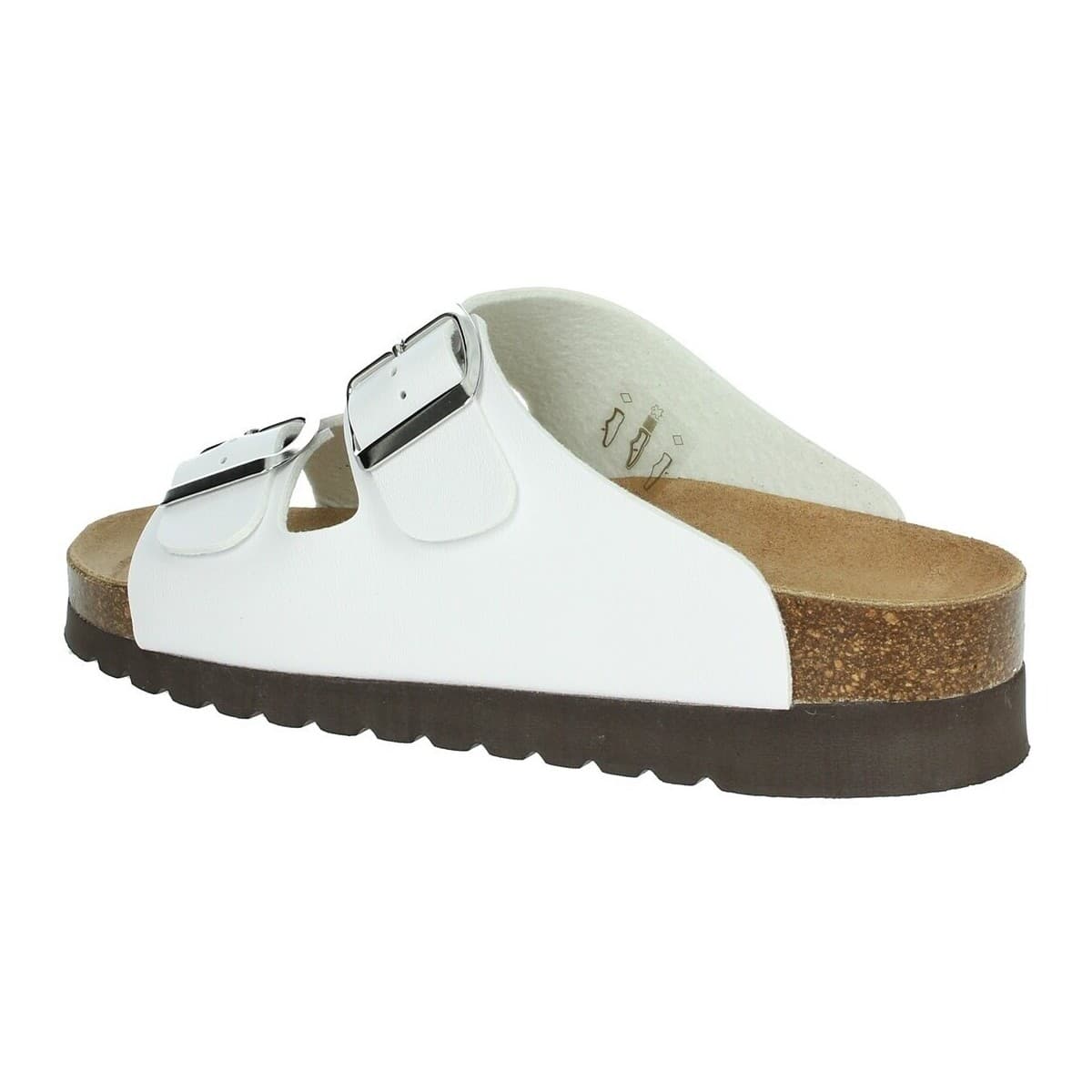Women's Flip Flops Grunland White