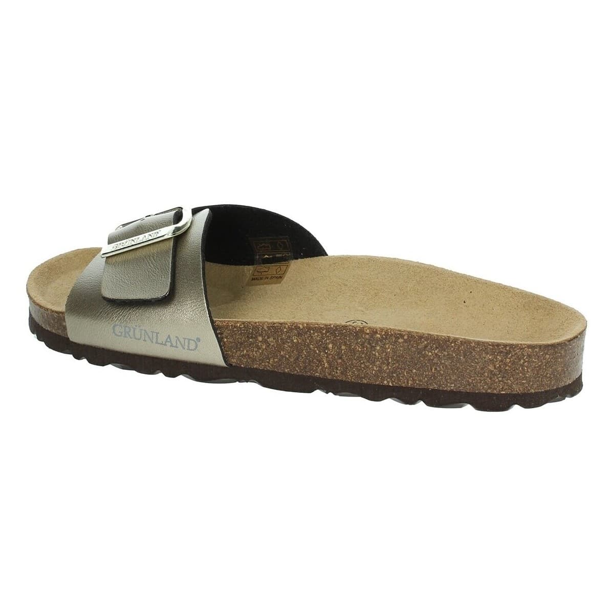 Women's Flip Flops Grunland Brown