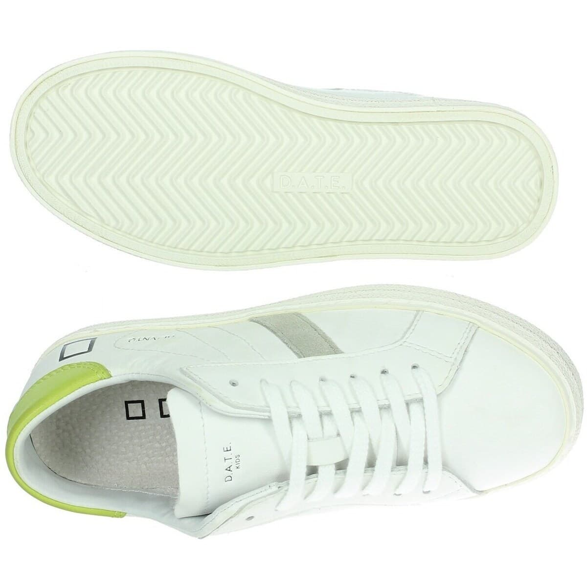 Girls' Sneakers D.A.T.E. White