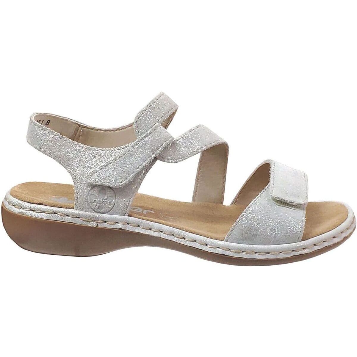 Women's Sandals Rieker Silver