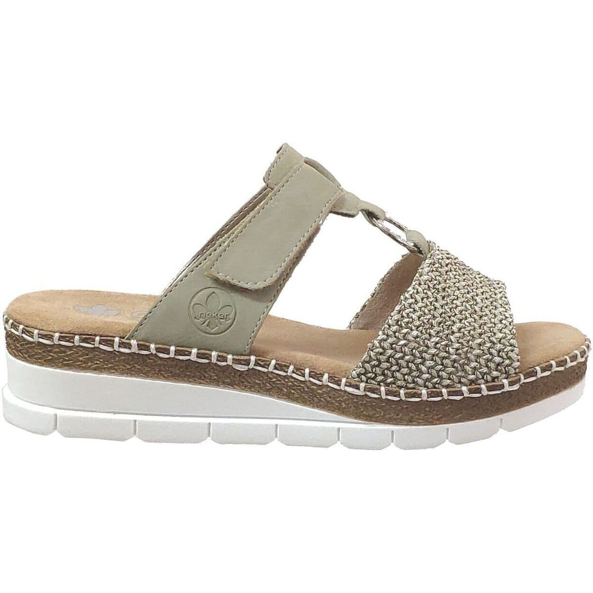 Women's Mules Rieker Green