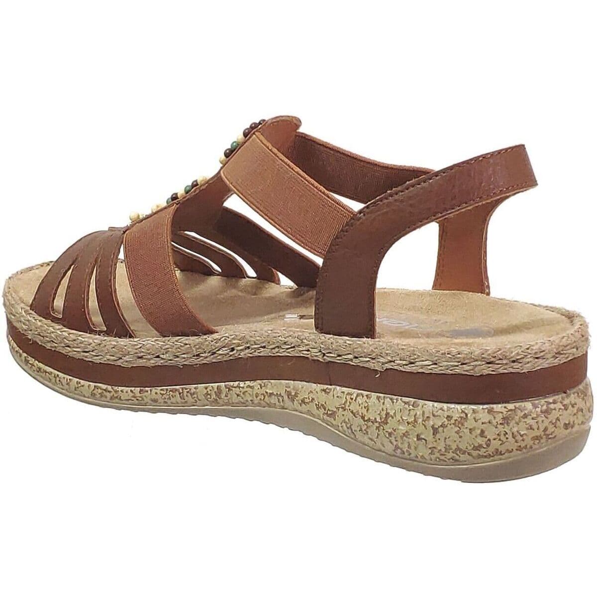 Women's Platforms Rieker Brown