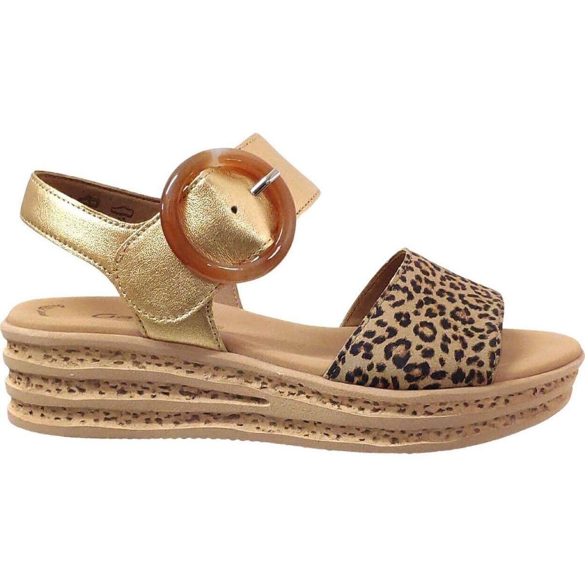 Women's Platforms Gabor Gold