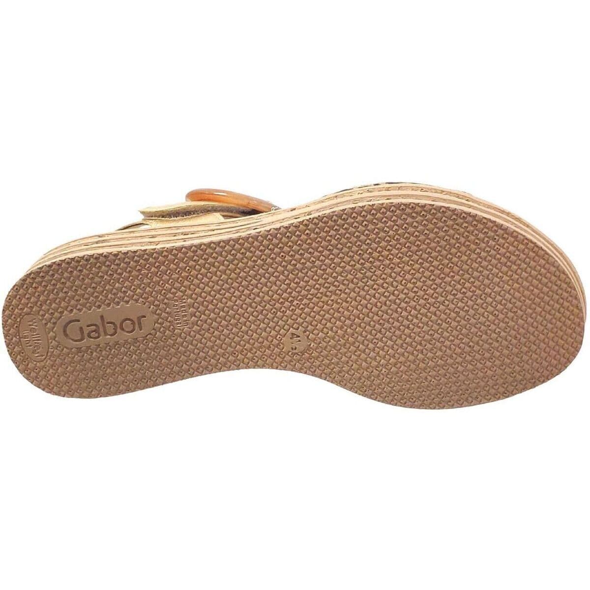 Women's Platforms Gabor Gold