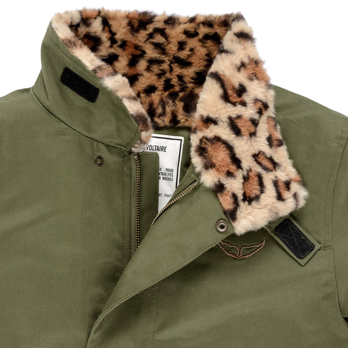 Girls' Parkas Zadig & Voltaire Khaki